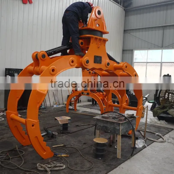 Good Quality Excavator Hydraulic Log Grab photo-2