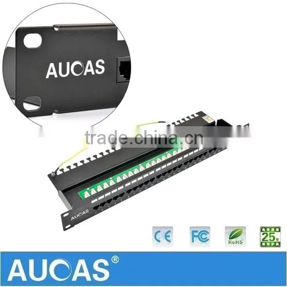 25 Port Telephone Coax Patch Panel Wall Mount Cat.6 Voice Patch Panel photo-5