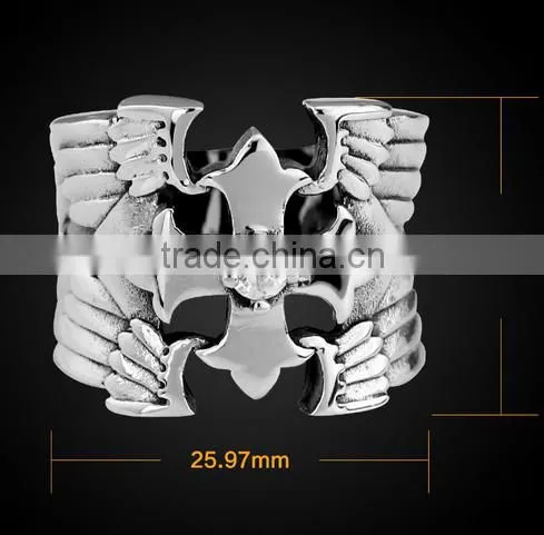 Hot Men's Titanium Ring Without Stone Indonesia Ring Without Stone Design photo-2