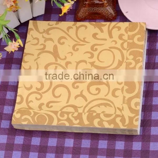 White Dinner Paper Napkin/Promotional Logo Printed Napkin Paper Quality Choice photo-2