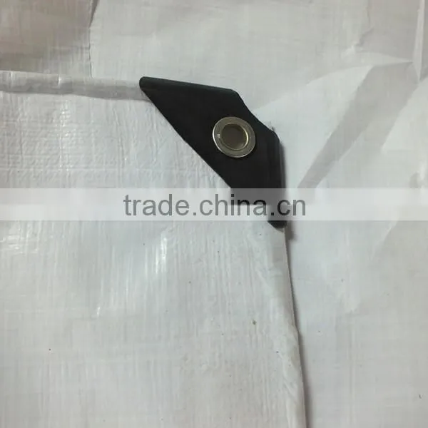 CHINA TARPAULIN FOR COVER TRUCK/EQUIPMENT /BOAT OUTDOOR USE HEAT-SEAL WELDING 14X14M MESH TRIANGLE PLASTIC CORNER CHINA SUPPLIER photo-4