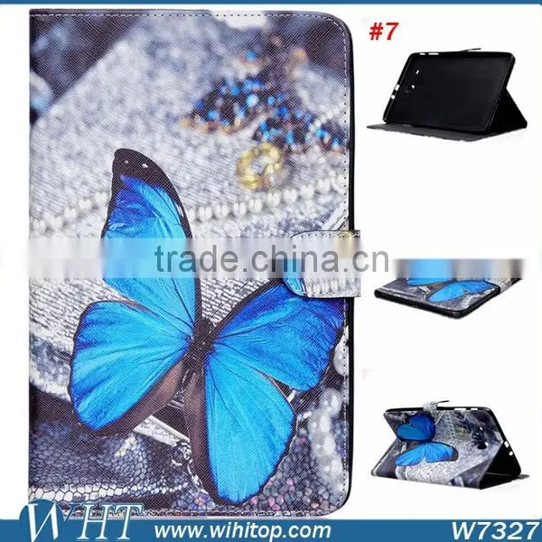 New Products for Samsung Galaxy Tab E T560 Cartoon Painting Leather Flip Case photo-3