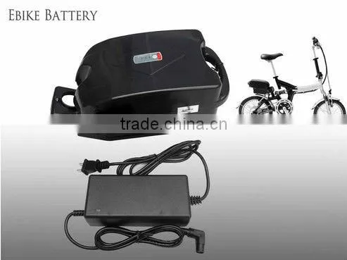 E-bike Battery 24 Volt Lithium Battery Pack Frog Case,BMS and Charger