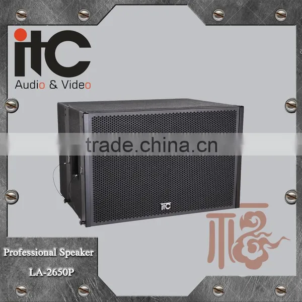 ITC LA Series 12" Subwoofer and 6.5" Full Range Speaker Powered Line Array China photo-2