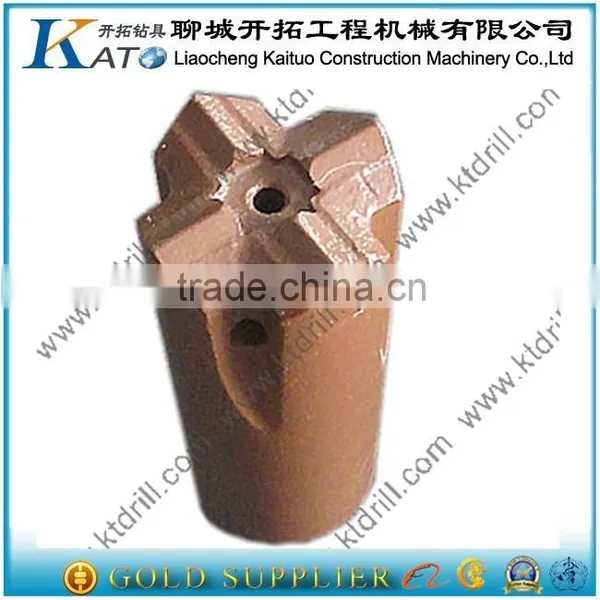 KT 42Crmo Taper Cross Bit for Rock Drilling