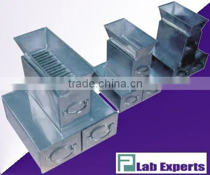 Riffle Type Coal Sample Splitter
