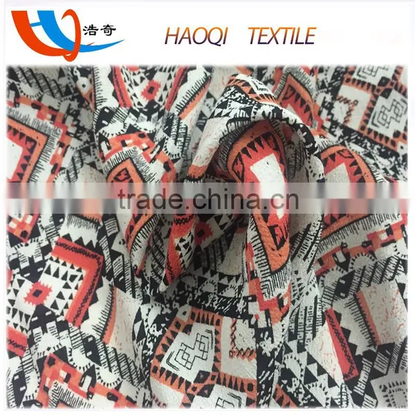 Custom Printed 100% Viscose Viscose Crepe Fabric for Long Dress photo-5
