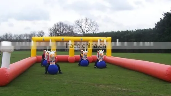 2015 EN14960 New Design Inflatable Derby Horse Racing photo-6