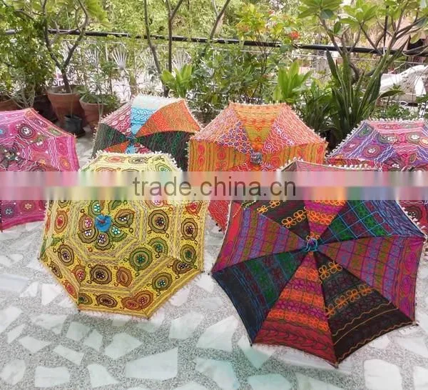 Indian Sun Umbrella / Indian Vintage Style Umbrellas / Indian Sun Umbrellas Online