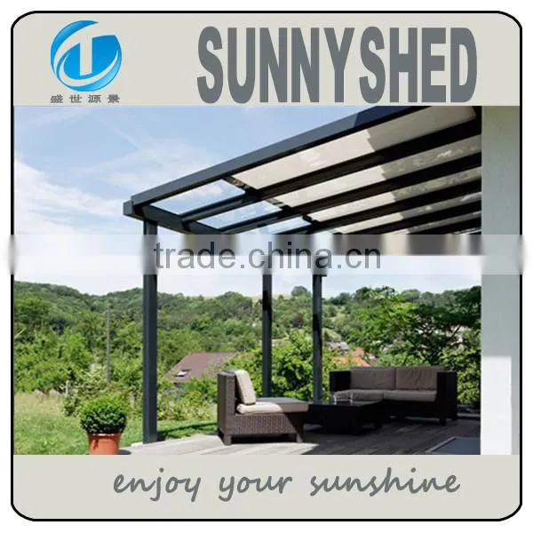 Easy Install Gazebo Canopy Made of Aluminum Polycarbonate photo-4