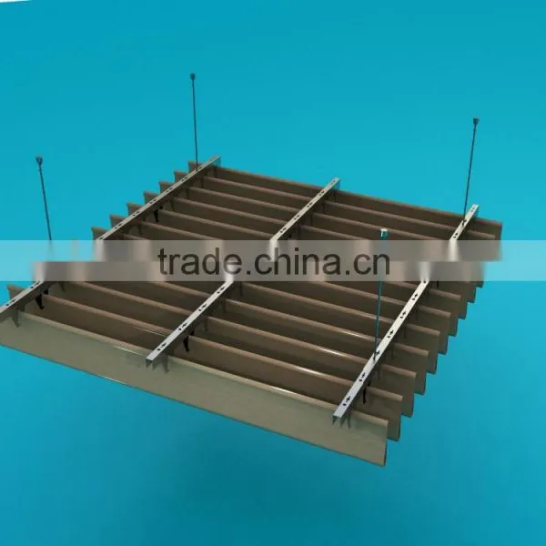 600*600MM Square Ceiling Aluminum Strip Ceiling photo-4