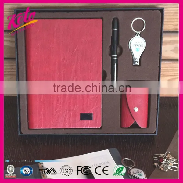 High-end and business gifts PU notebook suit