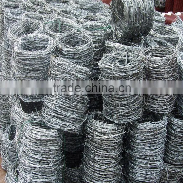 Electro/Hot Dipped Galvanized Double Line Barbed Wire photo-5