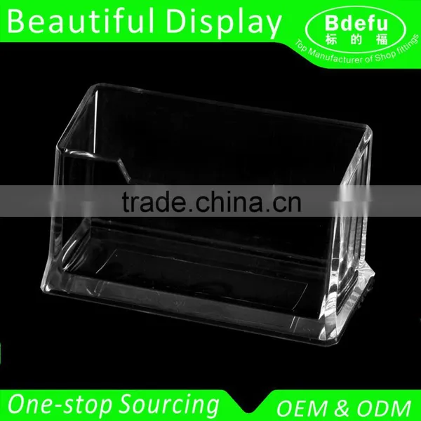 Customized Acrylic Cardcase Clear Plastic Card Holder Quality Choice photo-2