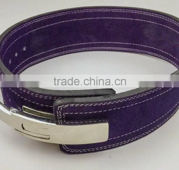 CUSTOMIZED Lever Leather Weightlifting Belt/ Men Lever Belt for Weightlifting
