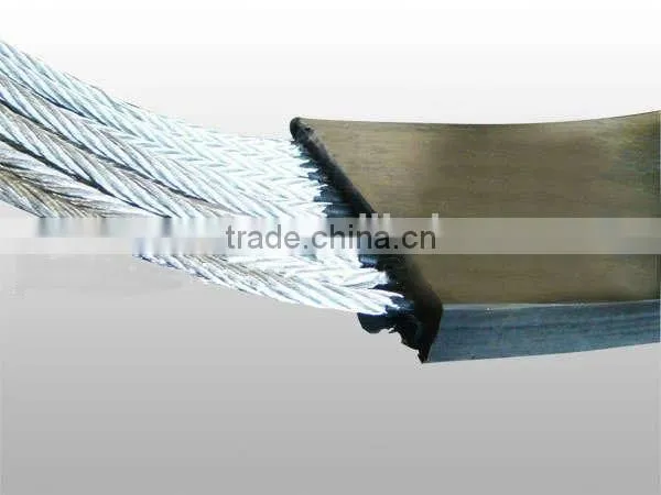 Stone Stainless Steel Cord Conveyor Belt photo-2