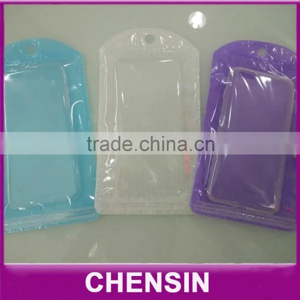Iphone 6 Plue Mobile Case Packaging/poly Bag/plastic Zipper Sleeve/transparent Packing photo-5