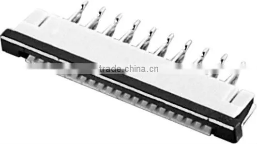 Smt 10 Pin Female FPC Connector 1.0E-nPL