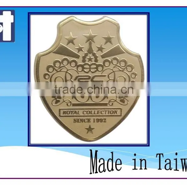 Promotional Car Aluminum Razzmatazz Robin Egg Blue Creative Metallic Epoxy Sticker photo-3