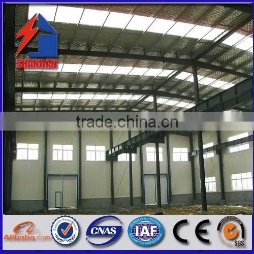 Steel Structure Factory and Workshop and Warehouse With Sandwich Panel