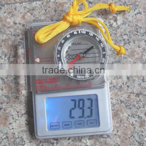 Outdoor Sports Gift Plastic Compass for Kids Hiking and Camping With Rope photo-6