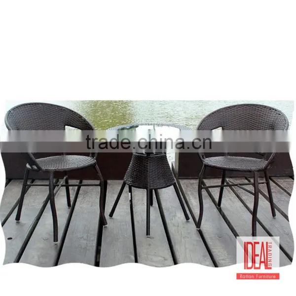 New Design Dining-table-chair Set Rattan, Garden Dining-table-chair Set Outdoor Cafe photo-4