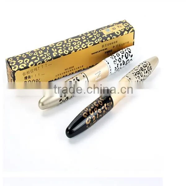 Fashion !! Natural 3D Lash Extension Eyelash Leopard Fiber Mascara photo-2