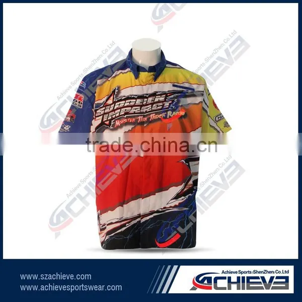 Sublimation Racing Car Jerseys photo-3