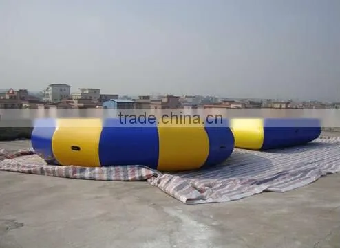 Round Commercial Grade on Water Games Inflatable Trampoline photo-2