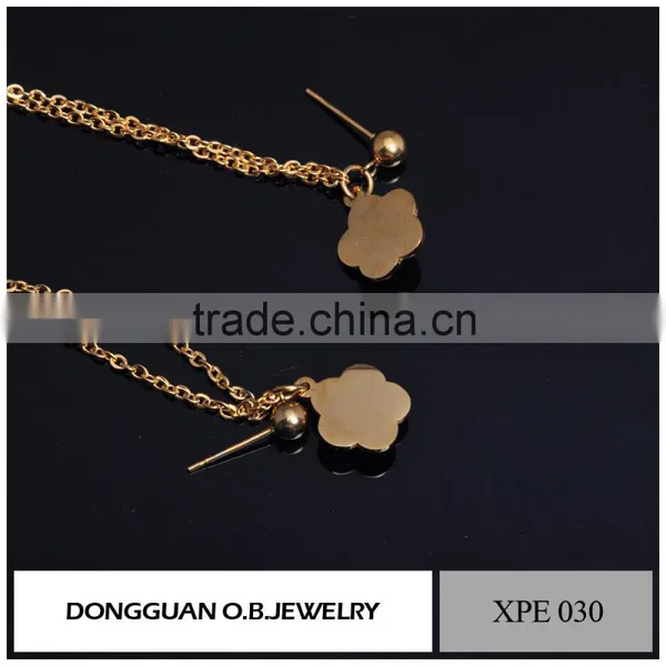 Wholesale 925 Sterling Silver New 2016 Latest Gold Earring Designs Earring for Girls photo-3