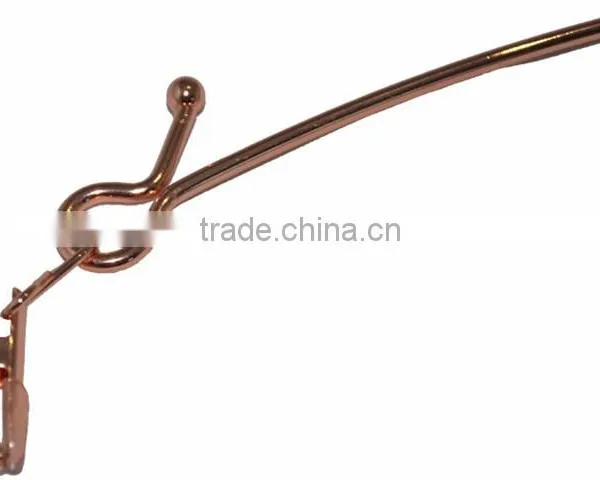 Clips Thin Metal Hangers For Swimwear With Embossed Logo photo-4
