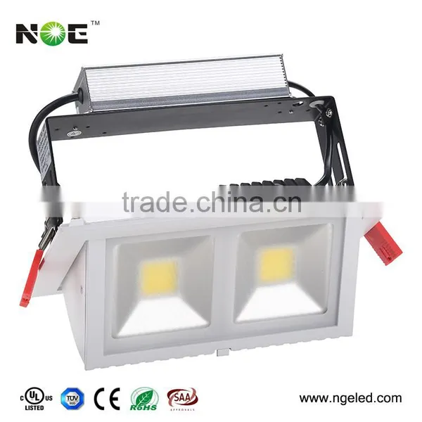 Dimmable Square Led Downlight/adjustable Cob Led Down Light 48w photo-3
