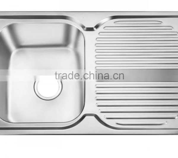 Yacht,Boat,Train and Public Mobile Toilet Used Stainless Steel Washing Basin Kitchen Sink Round Shape With Drain Board GR-Y619 photo-4