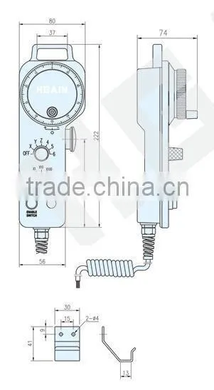TM2080 Incremental Handwheel Encoder photo-2