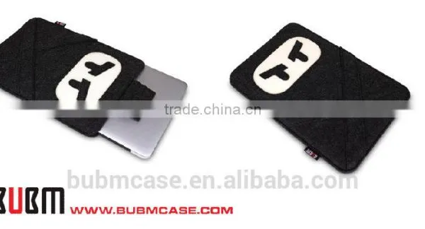 Black Color 9.7 Inch Wool Felt Tablet Case Cute Cartoon Naruto Bag Tablet Sleeve Tablet Pouch photo-2