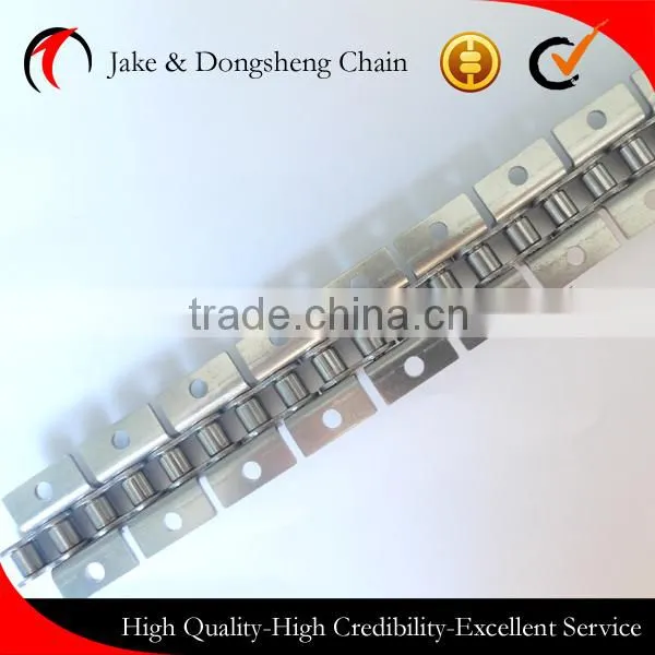 Stainless Steel Roller and Bushing Chains With Symmetrical U Type Attachments photo-4