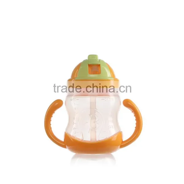 2016 Popular pp Plastic Drinking Bottle Baby Training Sippy Cup photo-4