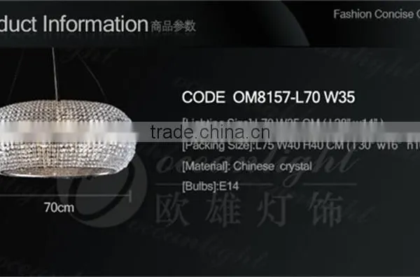 Drum Pendant Light Guzhen Factory Chandelier Indoor Chandelier OM8157-L70W photo-3