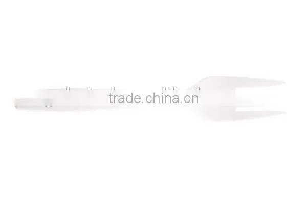 Four Teeth Crystal Fork Plastic Fork