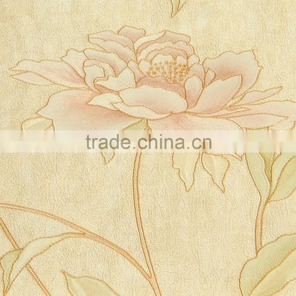 Decorative Wall Panelling With Flower Modern Wallpaper/wall Design photo-4