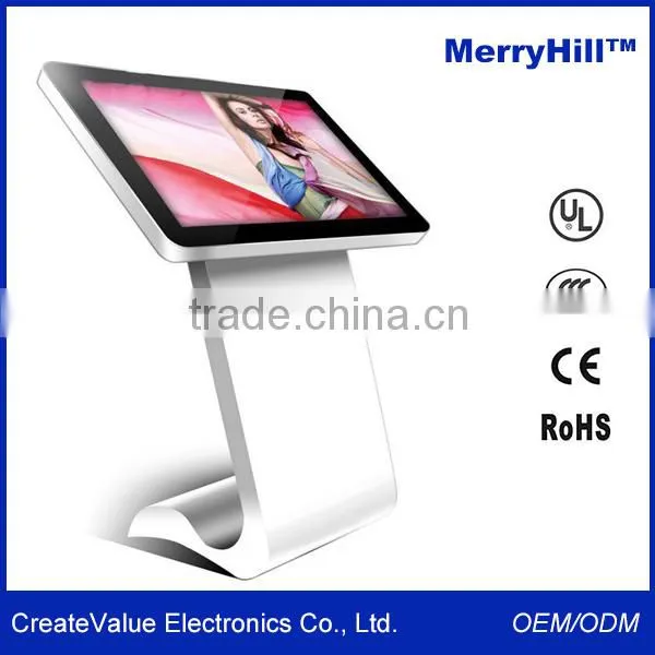 Floor Stand Interactive Kiosk PC 84 Inch LCD Touchscreen 4K Monitor With Built In Computer photo-3