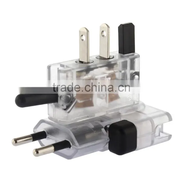 Best Price Protable Detachable Worldwide Travel Adapter for Surinam 10A 250V photo-3