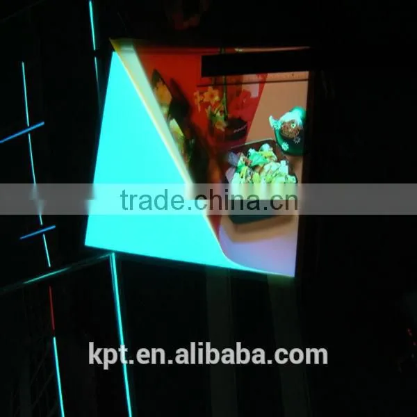 Customised Electroluminescent (EL ) Panel Making Technology/Brightness EL Sheet Advertising for Decoration photo-2