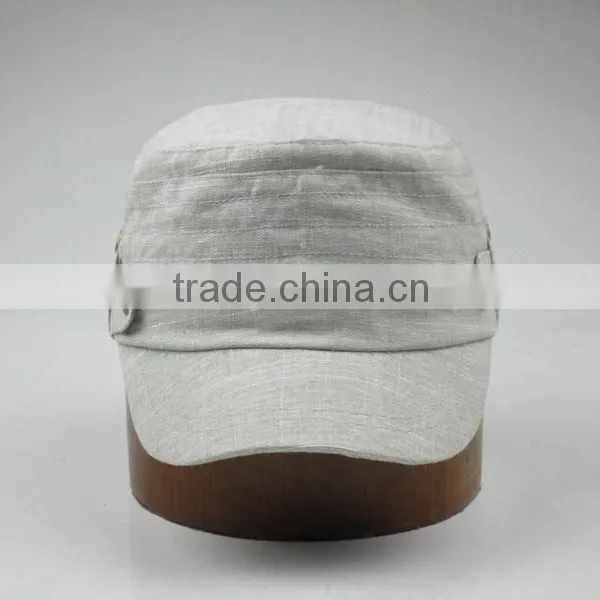 100% Linen Military Army Caps for Women Without Logo photo-2