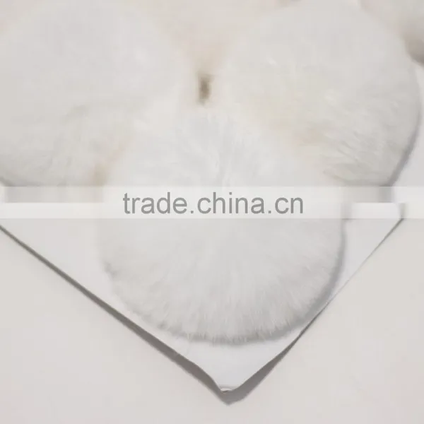 Factory Price Rabbit Fur Poms for Keychain photo-3