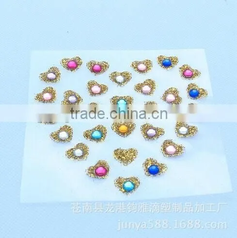 Heart Shape Jewelry/rhinestone/crystal Sticker photo-4