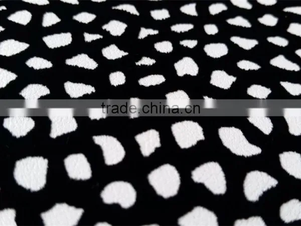 PU Flock Leather Fabric Used for Furniture, Sofa and Home Decoration With Different Design photo-4