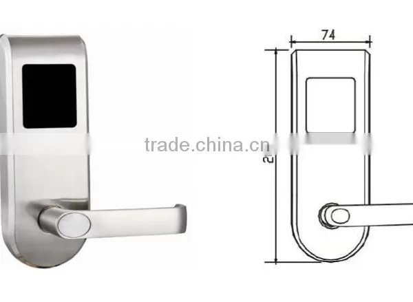 Stainless Steel Metal NFC Door Lock System, Office Furniture Nfc Locker Lock With SDK photo-2