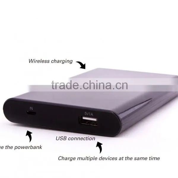 Stylish 7000mAh Qi Wireless Power Bank For Mobile Phones Tablets---Perfect Christmas Gift/Promotional Products photo-2