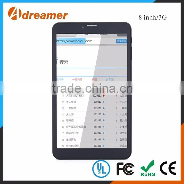 2016 Christmas Gift Quad Core Dual-camera 1280*800px 8 Inch 3G Tablet pc photo-2